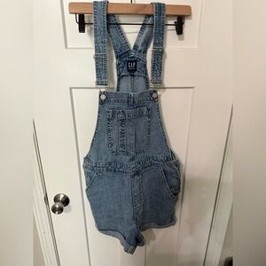 Gap Denim Short Overalls